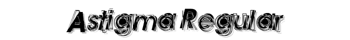 Astigma Regular font